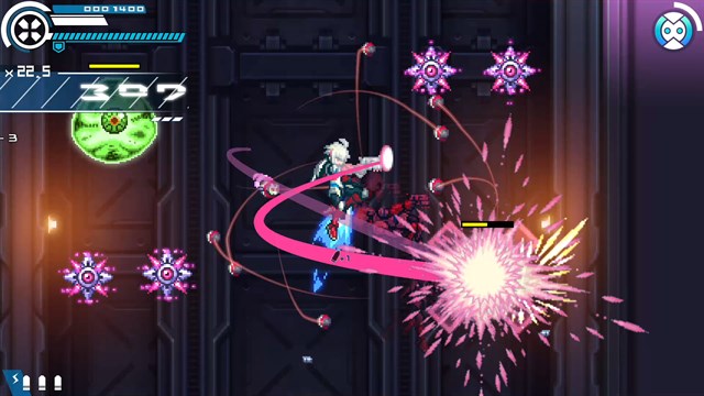 Gunvolt Chronicles: Luminous Avenger iX screenshot 1