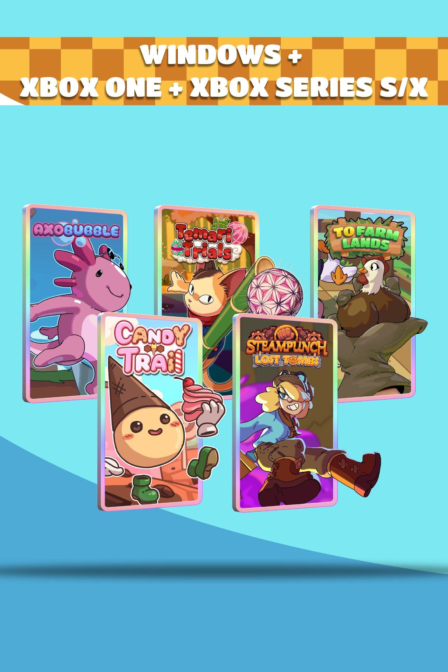 Candy Temari Steampunch 2 Farm Lands Axobubble (Bundle)