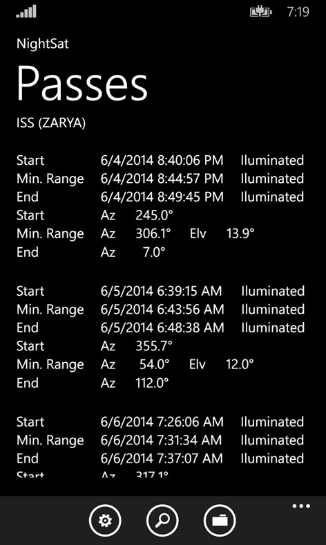 #4. NightSat UWP (Windows) 由: jrfstr2