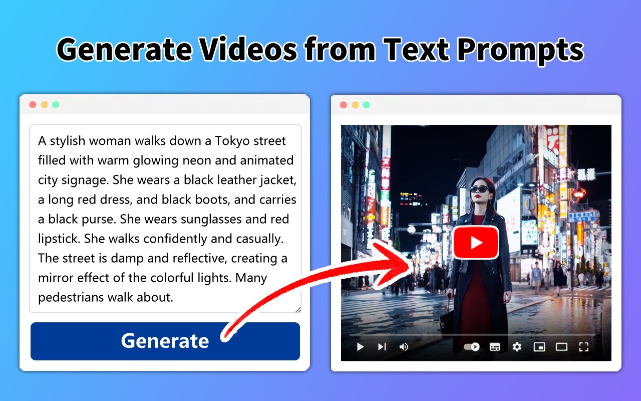 AI Video Generator - Text to Video By Sora