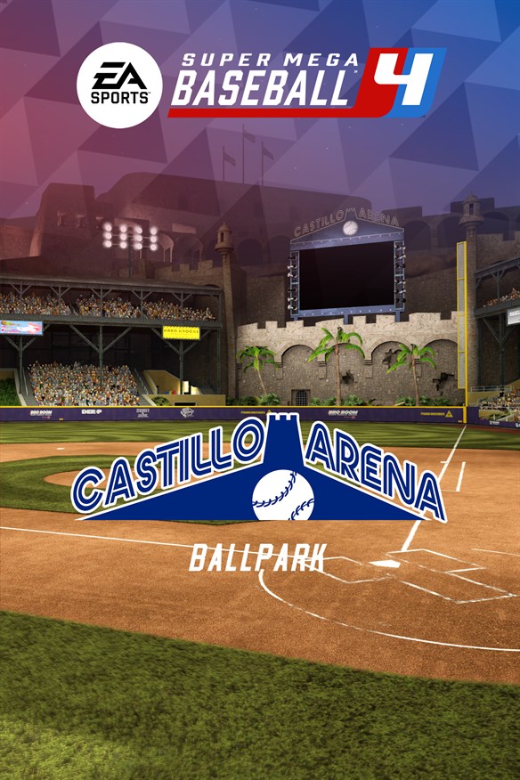 Super Mega Baseball 4 Castillo Arena Stadium Xbox Series X|S and Xbox One cover art