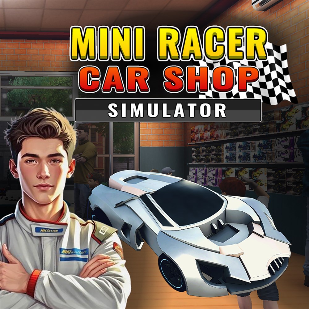 Mini Racer Car Shop Simulator cover art (full size)