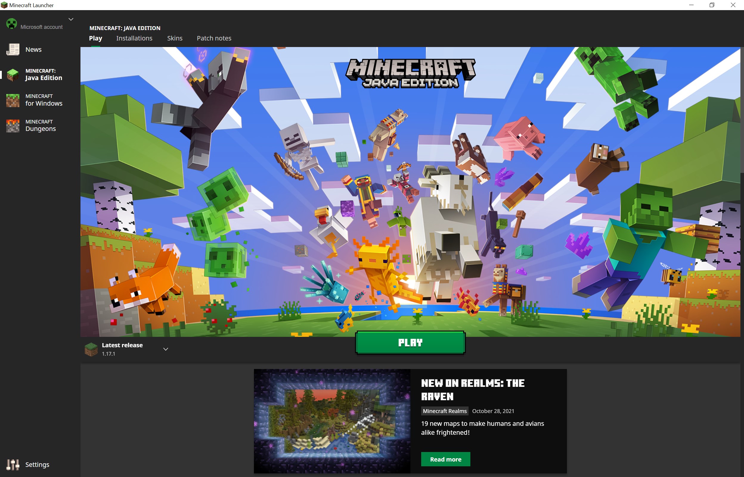 Get Minecraft Launcher Microsoft Store En Gm