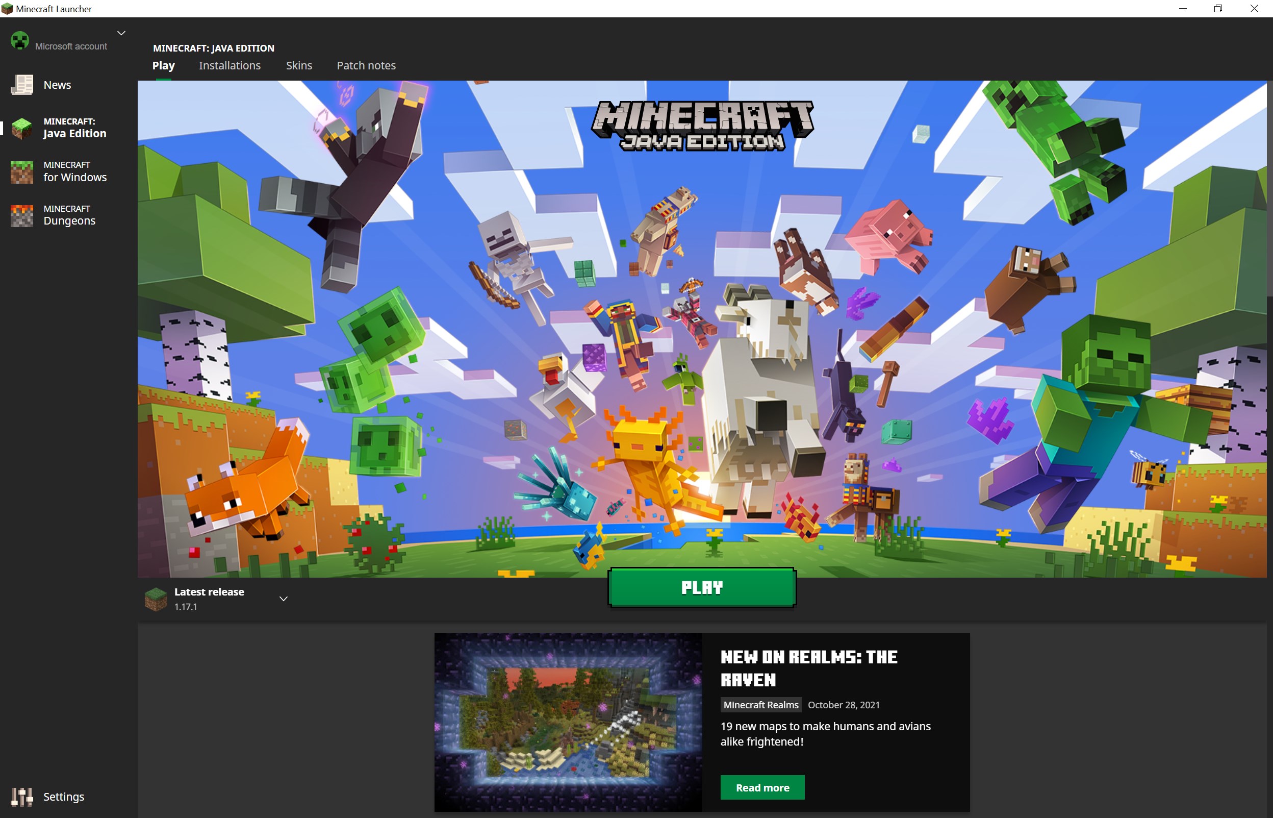 Screenshot 1 Minecraft: Java & Bedrock Edition for PC windows