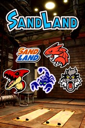 SAND LAND - Geji Dragon Decal Set