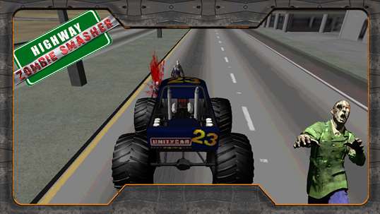 Highway Zombie Smasher screenshot 1