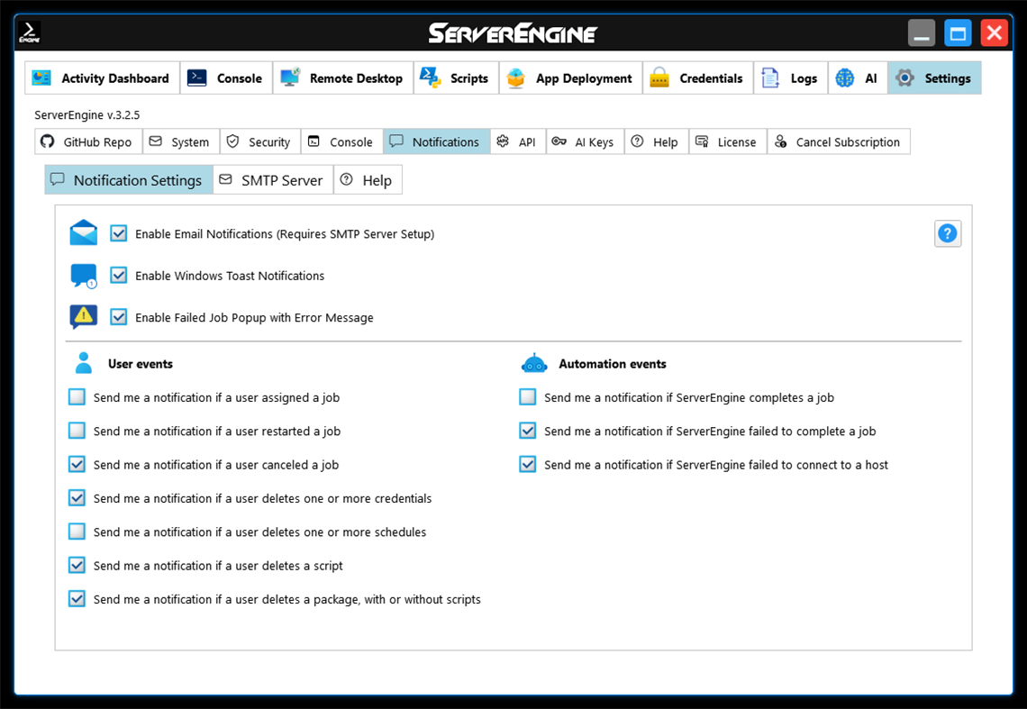 #10. ServerEngine (Windows) Με: CForce-IT, Claudio Orlando