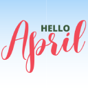 Hello April New Theme Wallpaper New Tab icon
