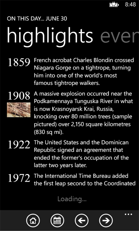 On This Day... Screenshots 1