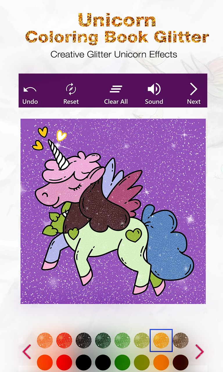 get unicorn coloring book glitter  microsoft store