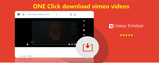 VIM video downloader – High quality VimFetcher™ marquee promo image