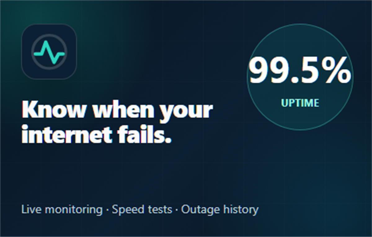 Internet Health Check: Connection Monitor & Speed Test