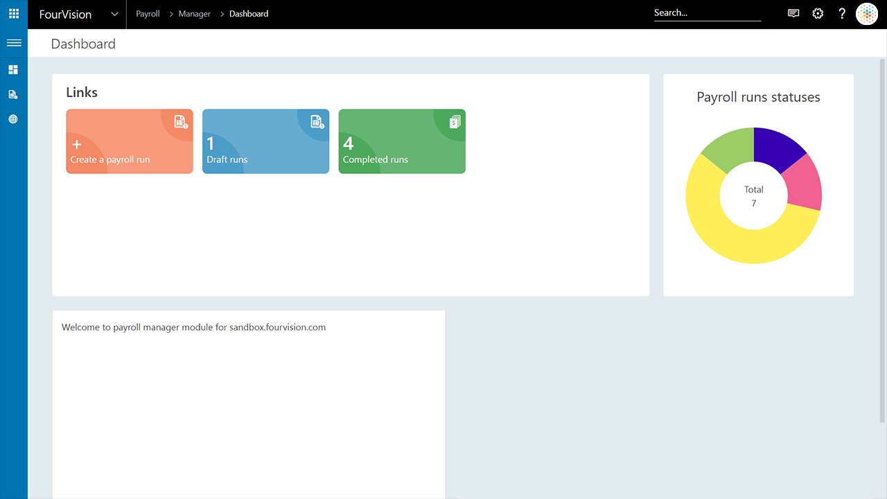 Snapshot 1 of Payroll Interface for Dynamics 365
