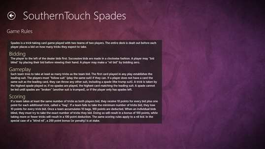 SouthernTouch Spades screenshot 3