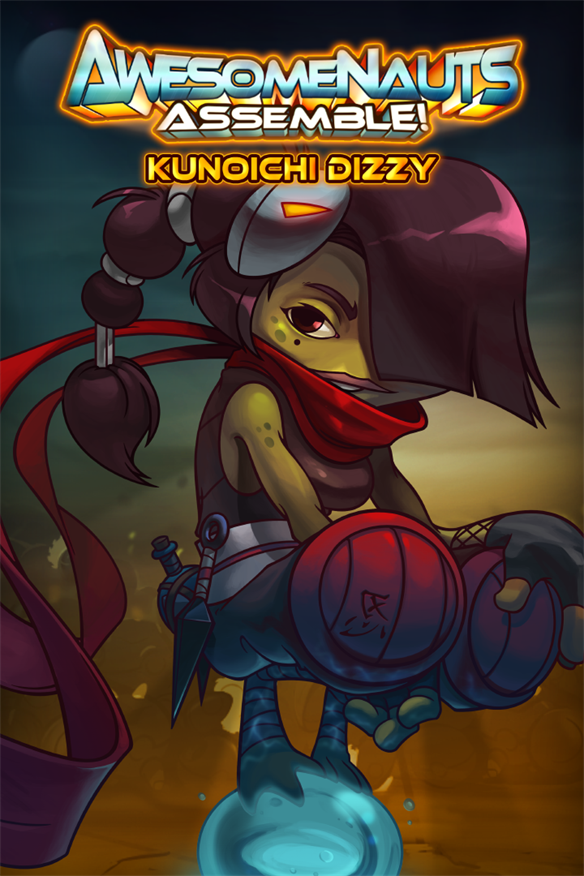 Kunoichi Dizzy - Awesomenauts Assemble! Skin Xbox Series X|S and Xbox One cover art