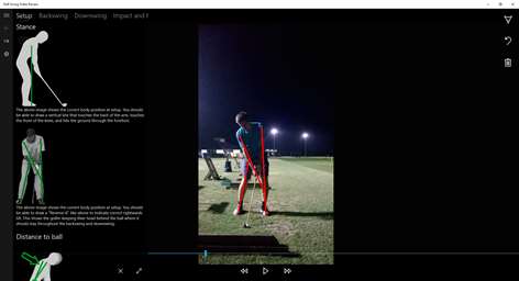 Golf Swing Video Review Screenshots 2