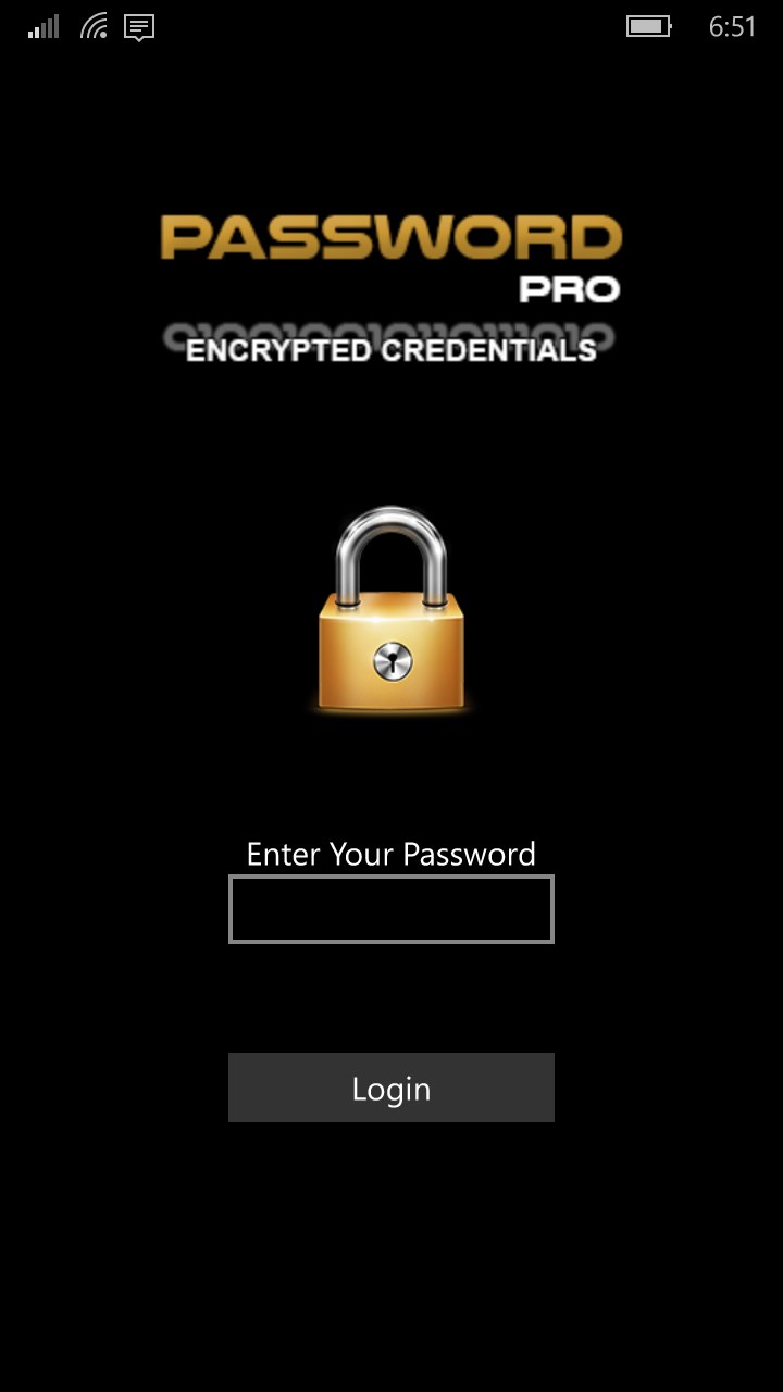Password Pro screenshot