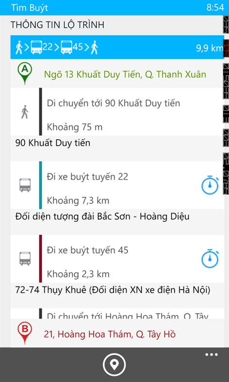 Tìm Buýt Screenshots 2
