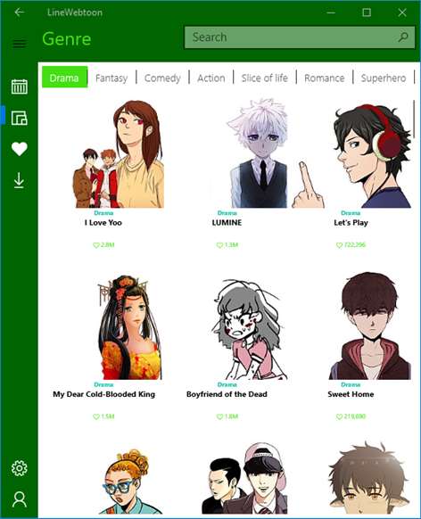 LineWebtoon Screenshots 2