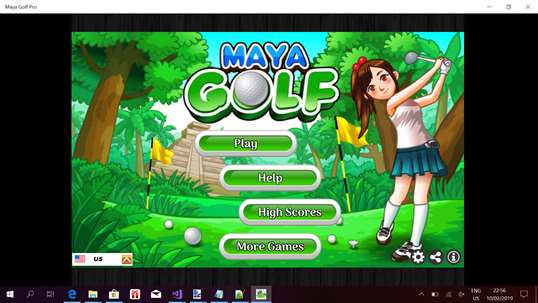 Maya Golf Pro screenshot 1