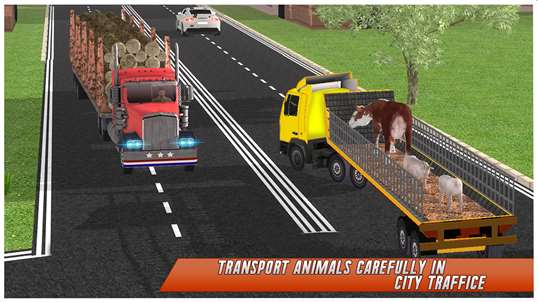 Animal Transport Simulator 3D - Farm Truck Driving screenshot 4
