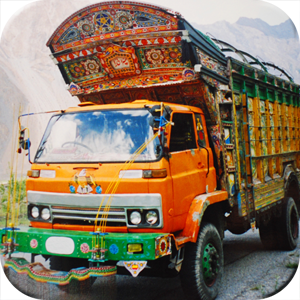 Pak Goods Transporter Rocket Truck Driver