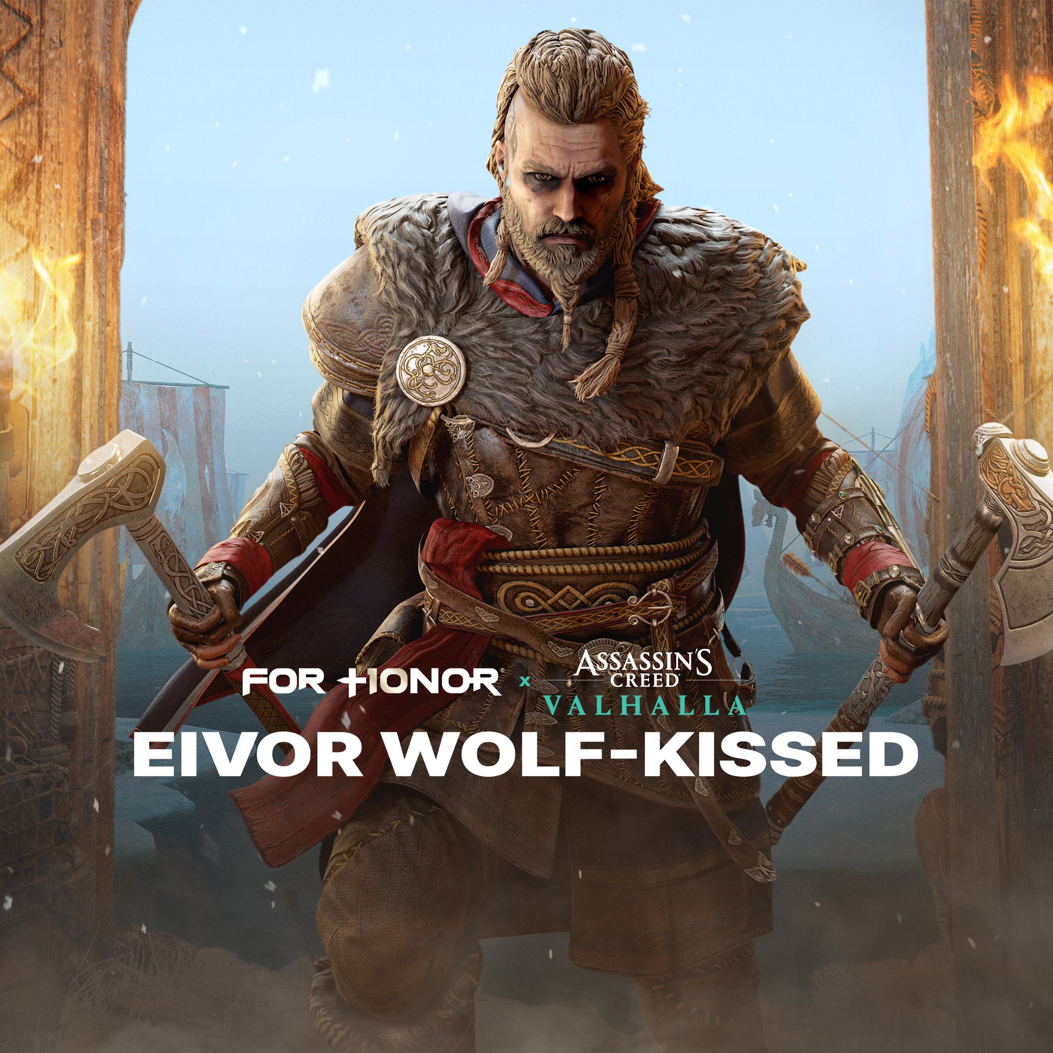 Eivor Wolf-Kissed – Berserker Hero Skin – FOR HONOR