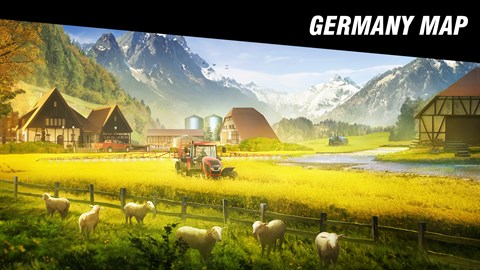 Pure Farming 2018 - Tysklandskarta
