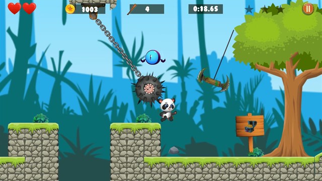 The Incredible Adventures of Super Panda screenshot 1