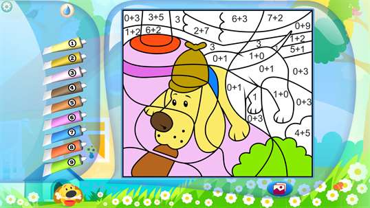 Color by Numbers - Dogs + screenshot 1