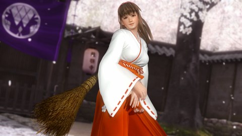 DOA5LR Shrine Maiden Costume - Hitomi