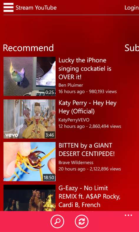 Stream YouTube Screenshots 1