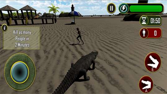 Wild Crocodile Attack Sim 2019 screenshot 3
