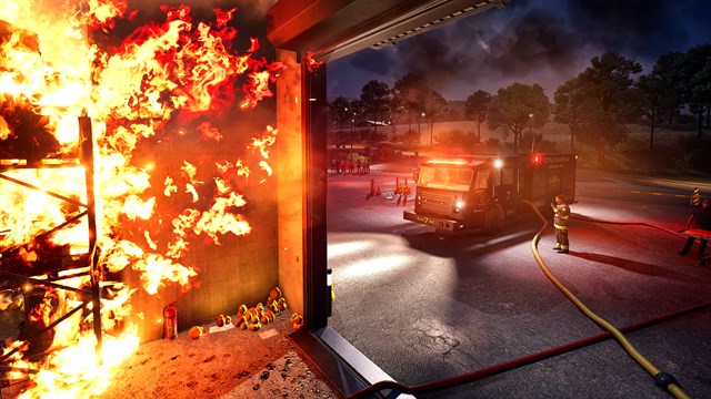Firefighting Simulator: Ignite - Blackout Truck Edition Skins DLC screenshot 3