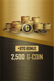 G-Coin Booster II (2,500+870 Bonus)