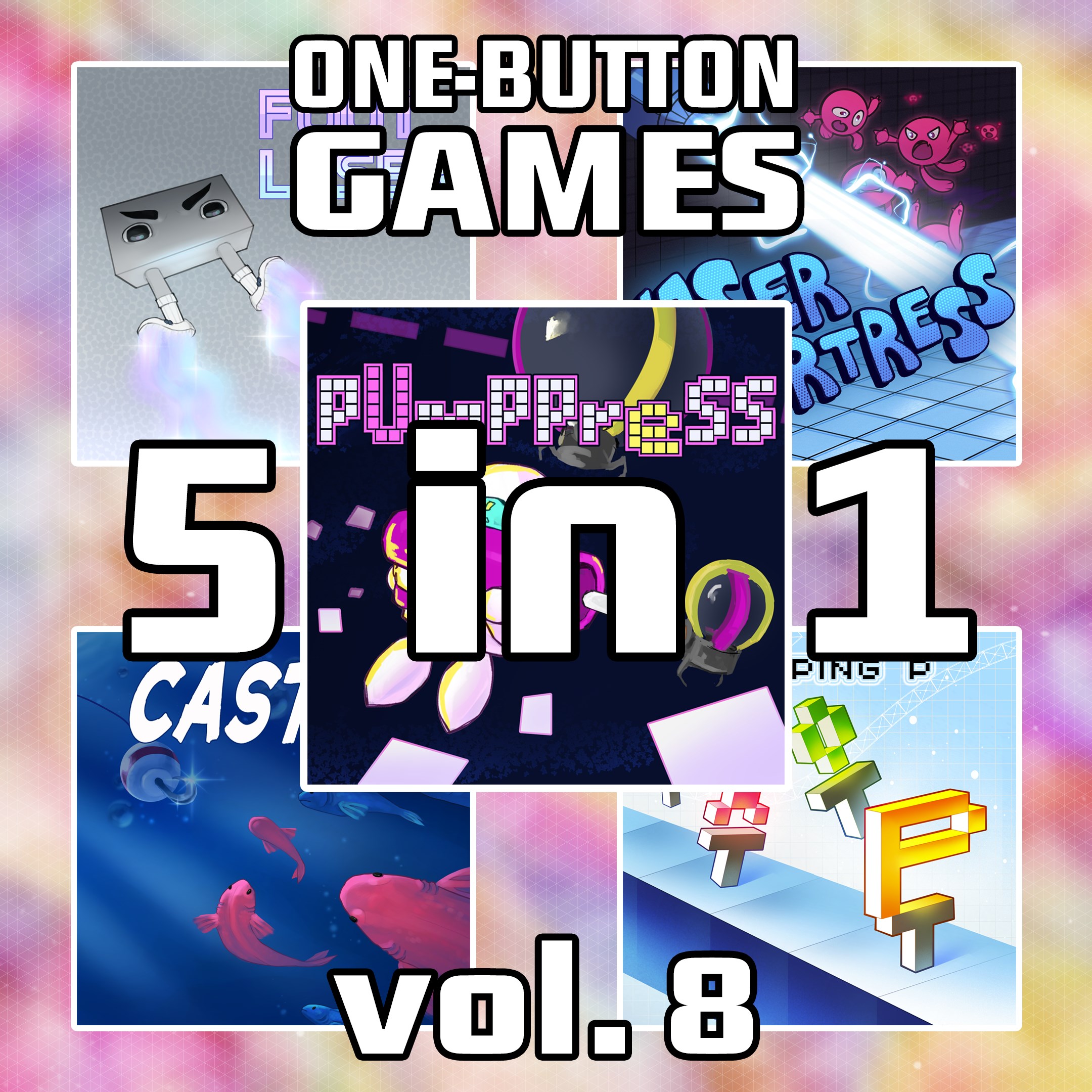 One Button Games 5-in-1 vol. 8 (Xbox One)