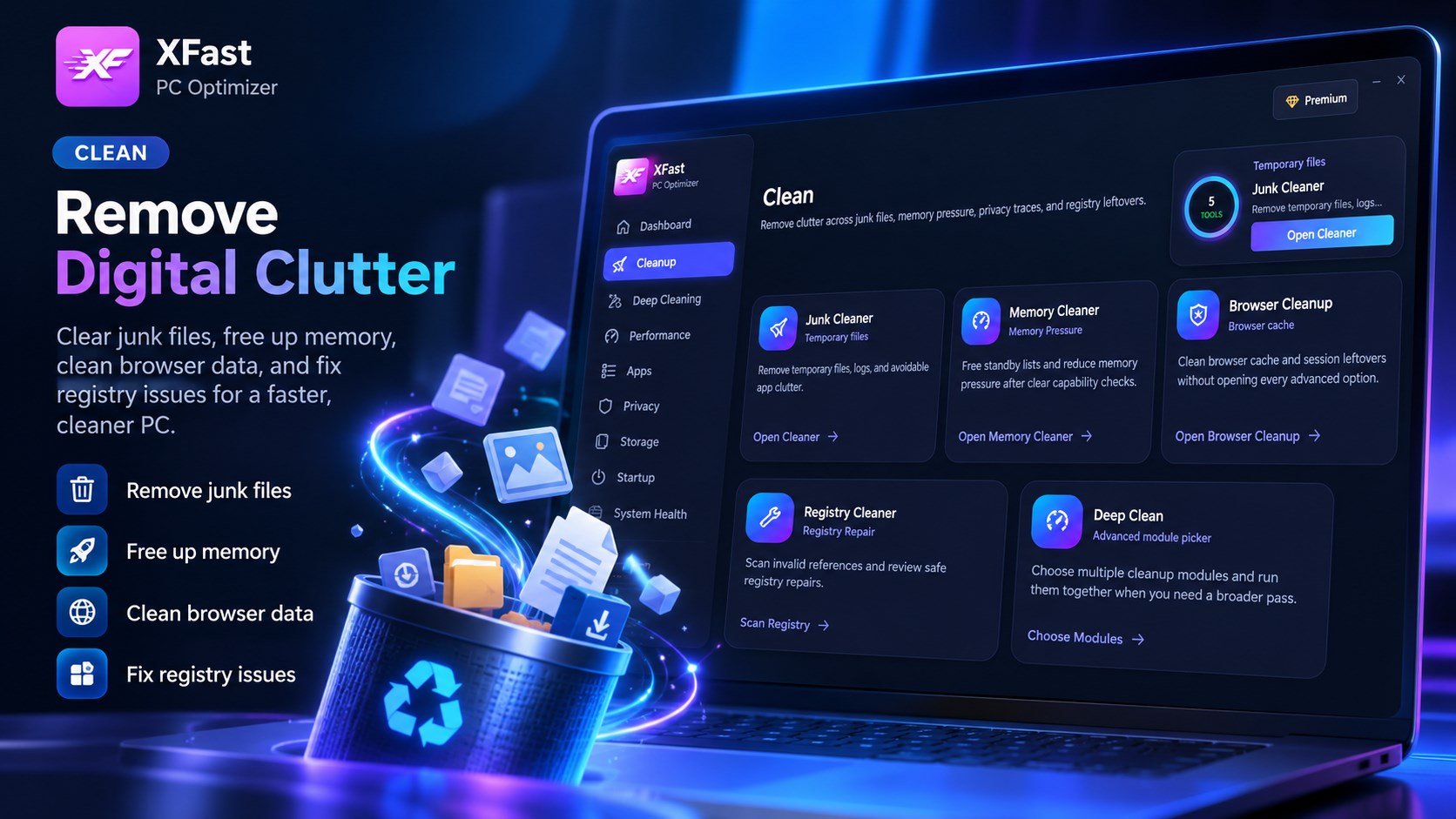XFast: PC Optimizer, RAM Booster & FPS Enhancer screenshot