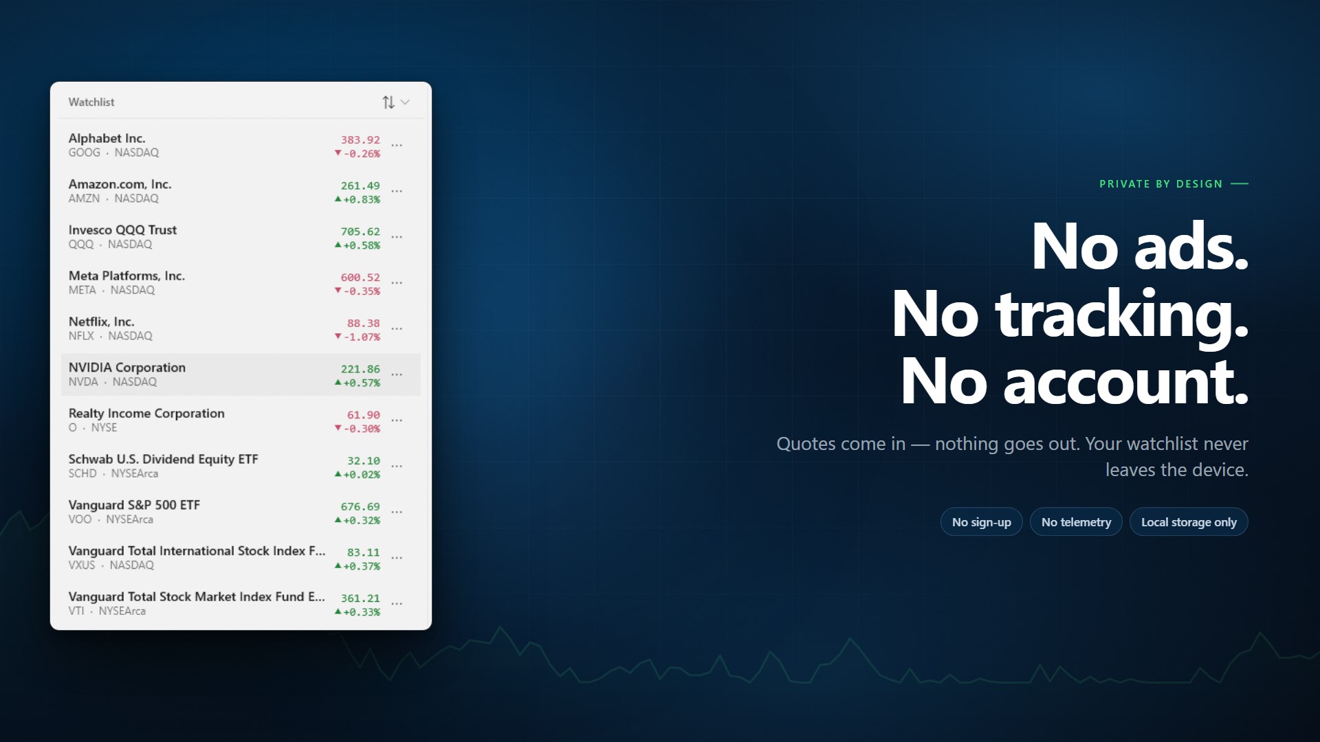 Stock Watch List screenshot 4