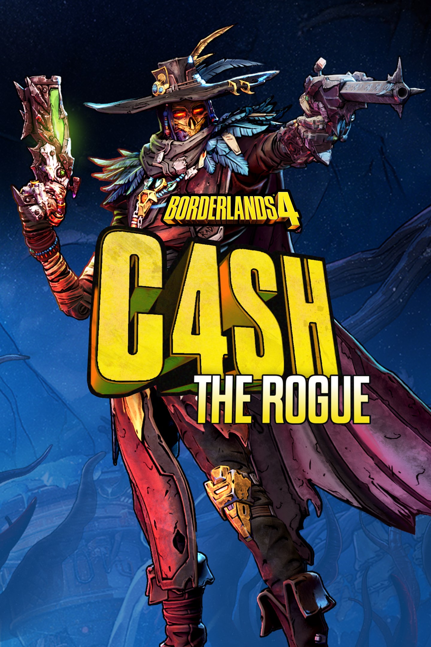 Borderlands®4 - C4SH the Rogue — official Xbox artwork
