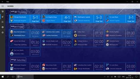 NHL Client Screenshots 2