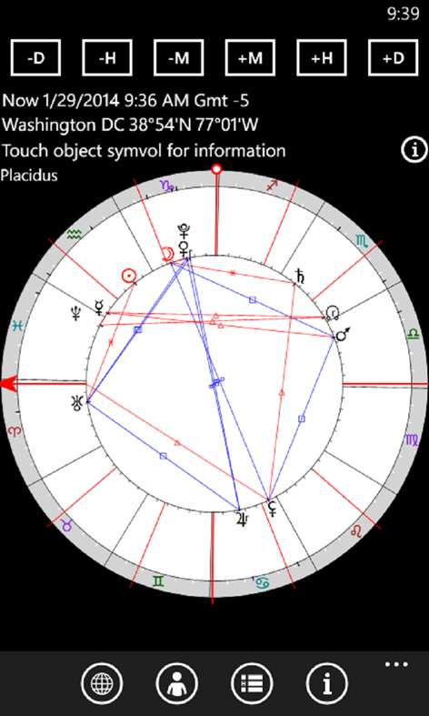 Astrological Charts Screenshots 1