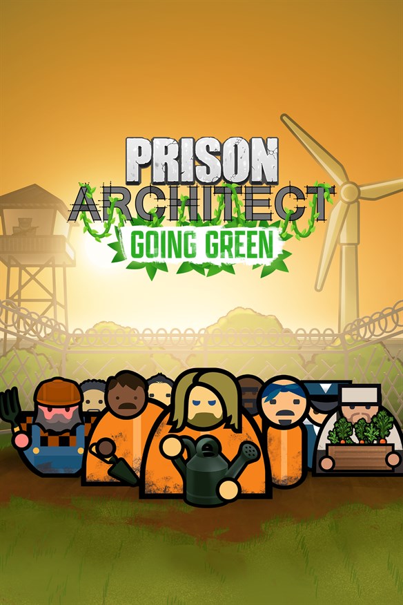Prison Architect - Going Green Xbox Series X|S and Xbox One cover art