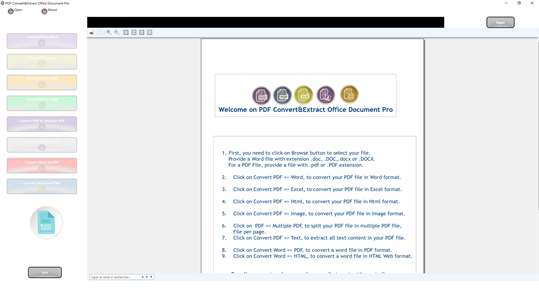 PDF Convert&Extract Office Document Pro screenshot 1