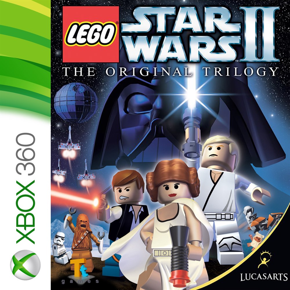 LEGO Star Wars II cover art (full size)