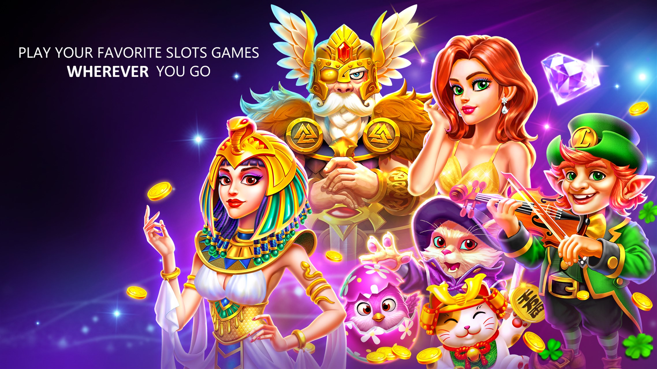 Jackpot Slots - Vegas Casino - Windows دا ھەقسىز چۈشۈرۈش ۋە ئويناش