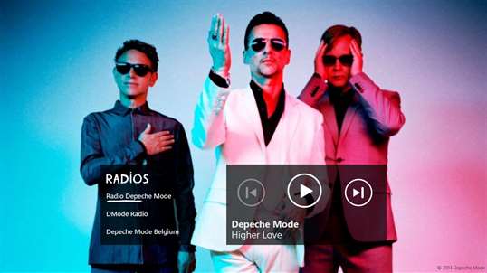 Depeche Mode Radio screenshot 1
