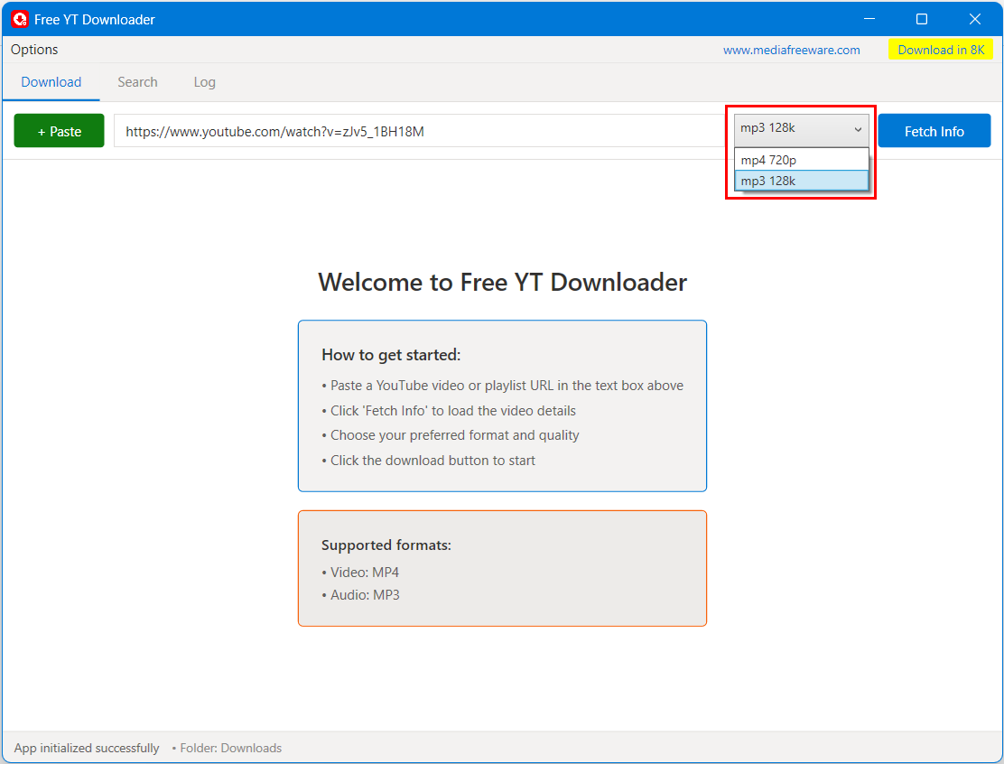 Free YT Downloader screenshot