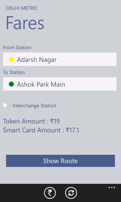 Screenshot 3 Delhi Metro windows