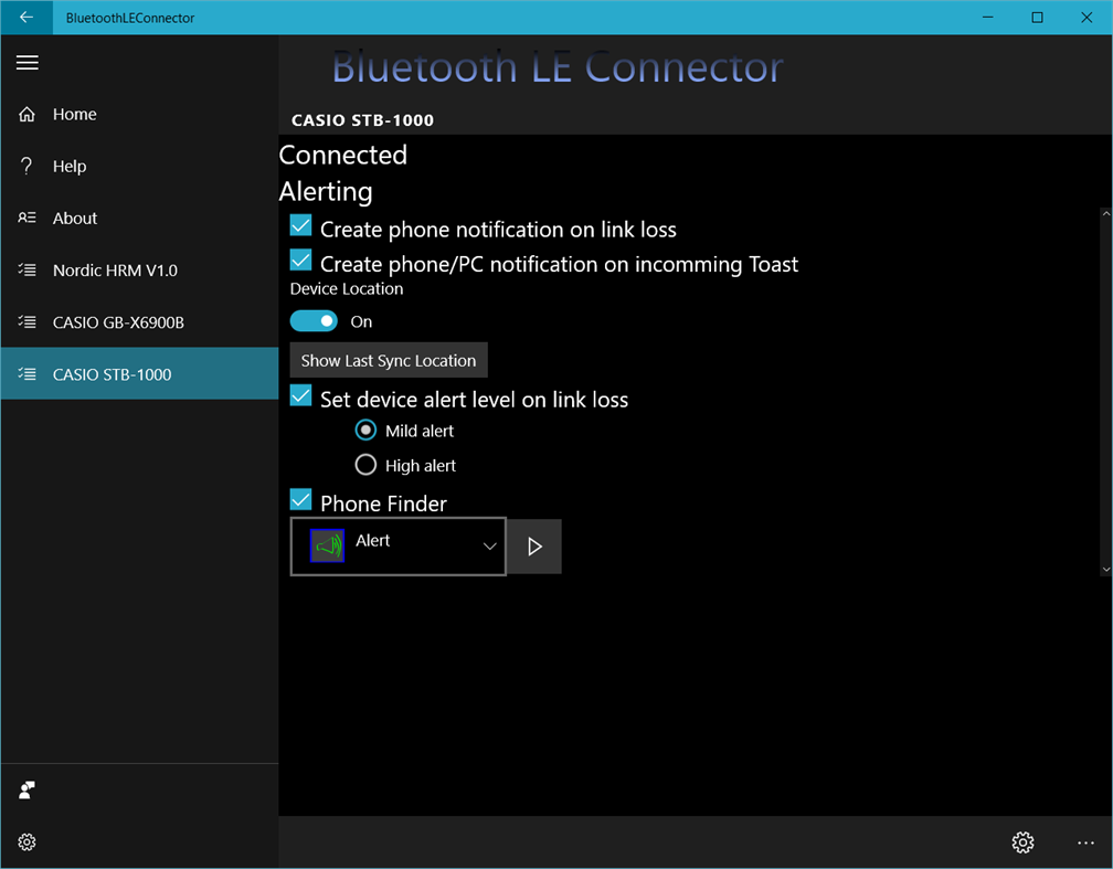 #8. Bluetooth LE Connector (Windows) Podle: Efimov S.V.