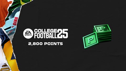 EA SPORTS™ College Football 25 – 2 800 College Football-poäng